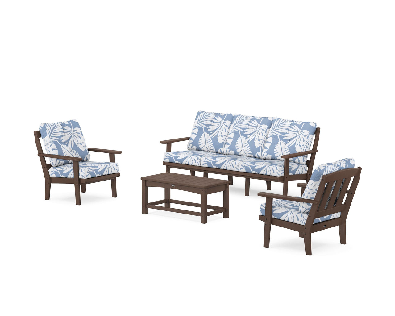 Trex Cape Cod 4-Piece Deep Seating Set with Sofa