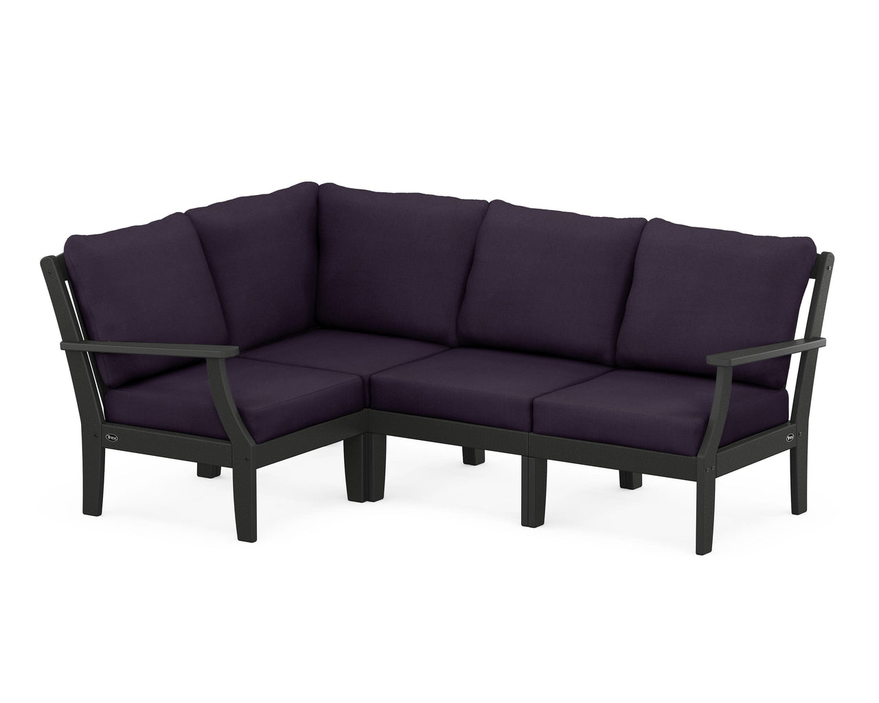 Trex Yacht Club Modular 4-Piece Deep Seating Set