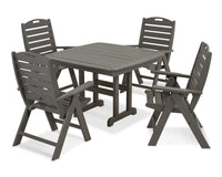 Thumbnail for Trex Yacht Club Highback 5-Piece Dining Set