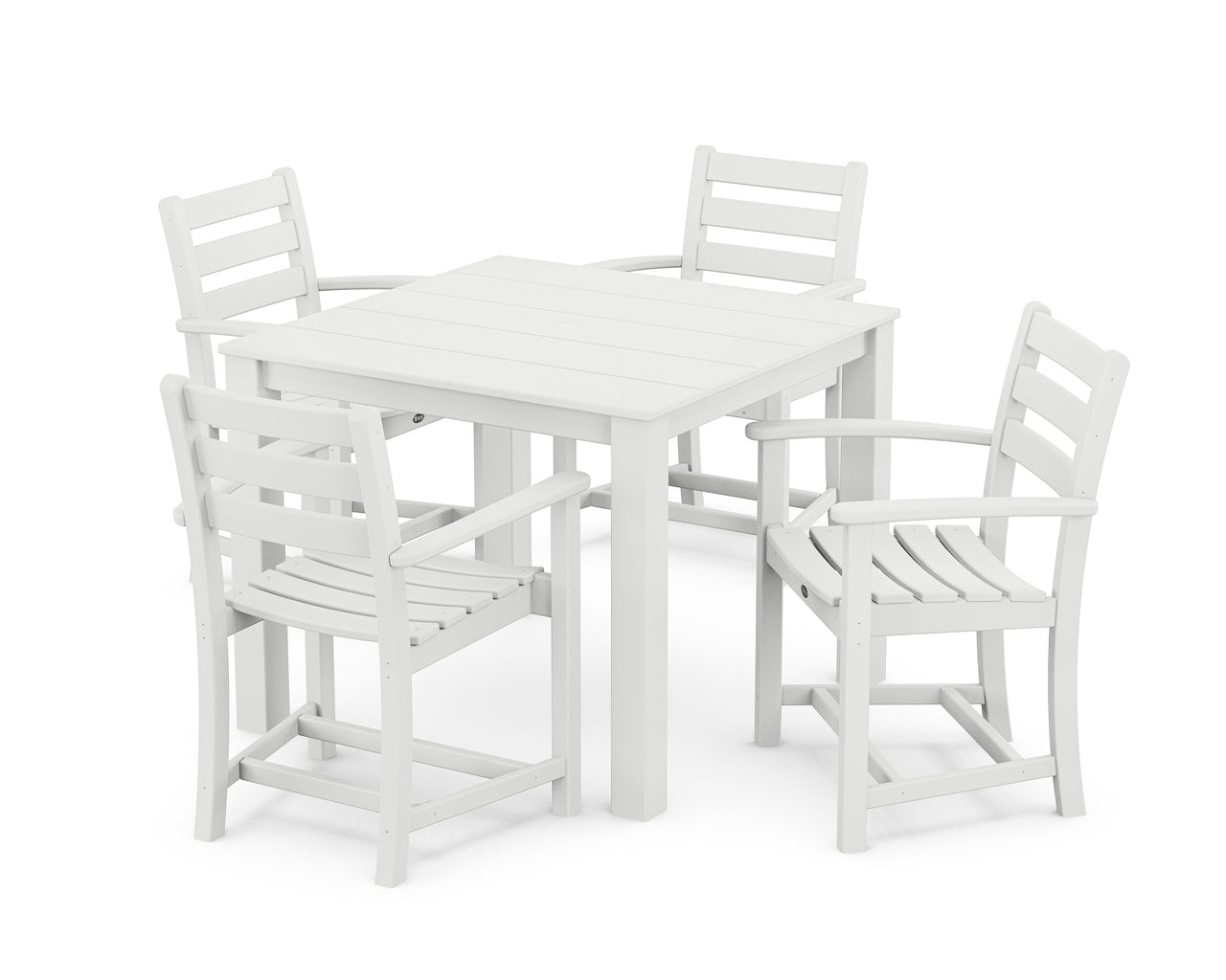 Trex Monterey Bay 5-Piece Parsons Dining Set