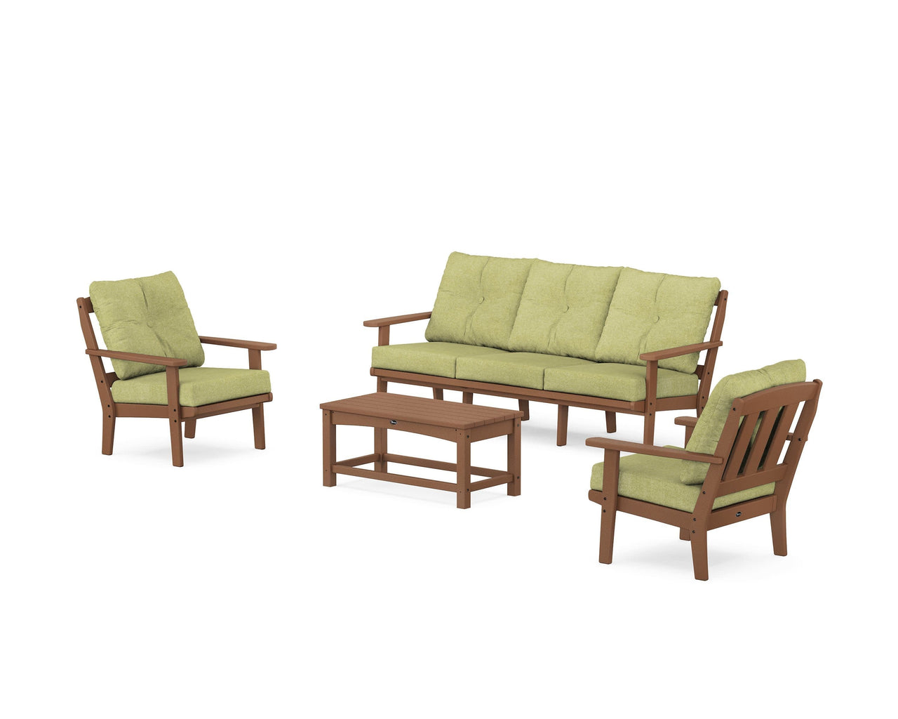 Trex Cape Cod 4-Piece Deep Seating Set with Sofa