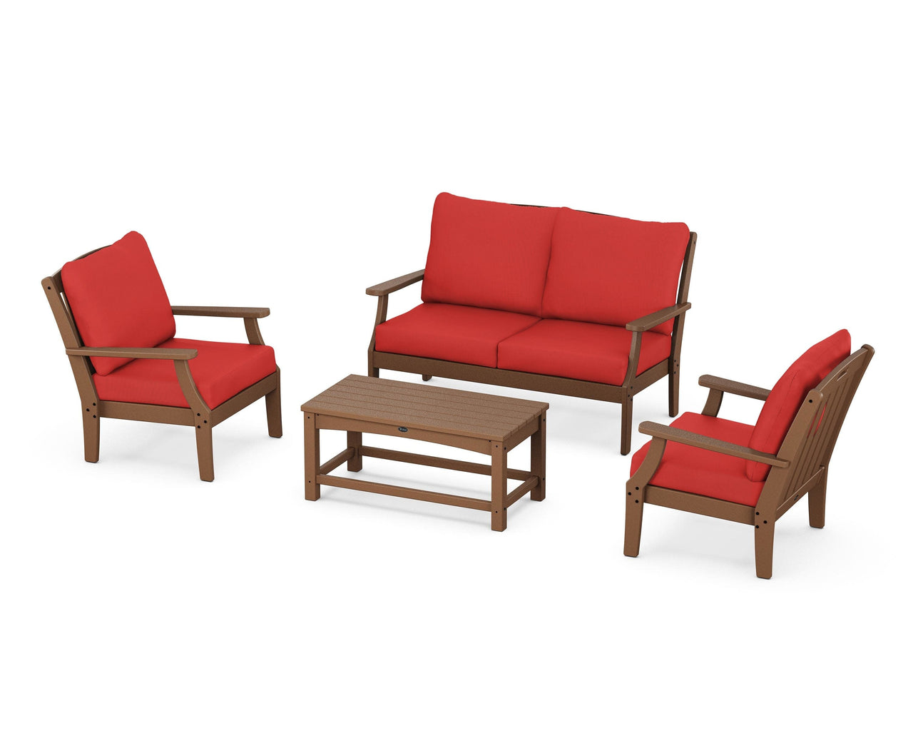 Trex Yacht Club 4-Piece Deep Seating Chair Set