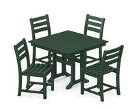 Thumbnail for Trex Monterey Bay 5-Piece Farmhouse Trestle Side Chair Dining Set