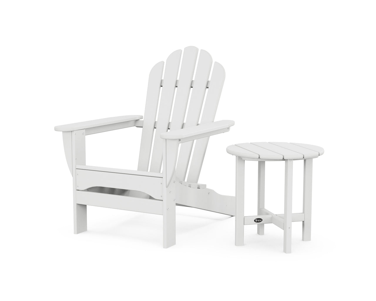 Trex Monterey Bay Adirondack Chair with Side Table