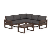 Thumbnail for Trex Eastport 6-Piece Deep Seating Sectional + Coffee Table Set