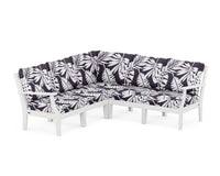 Thumbnail for Trex Yacht Club Modular 5-Piece Deep Seating Set