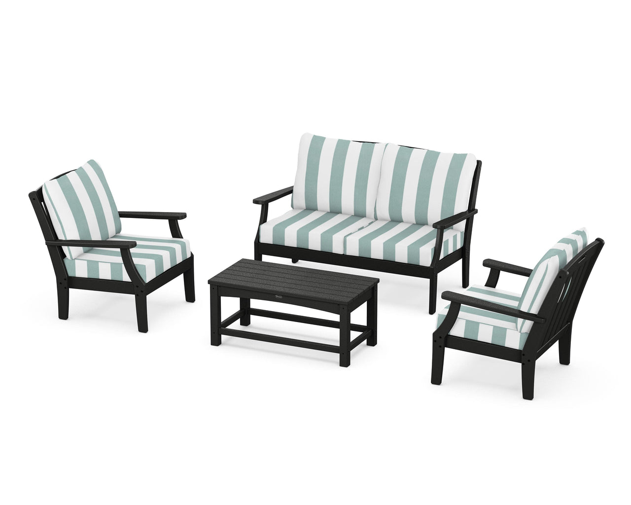 Trex Yacht Club 4-Piece Deep Seating Chair Set