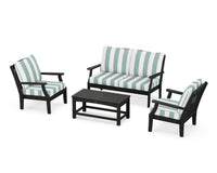 Thumbnail for Trex Yacht Club 4-Piece Deep Seating Chair Set
