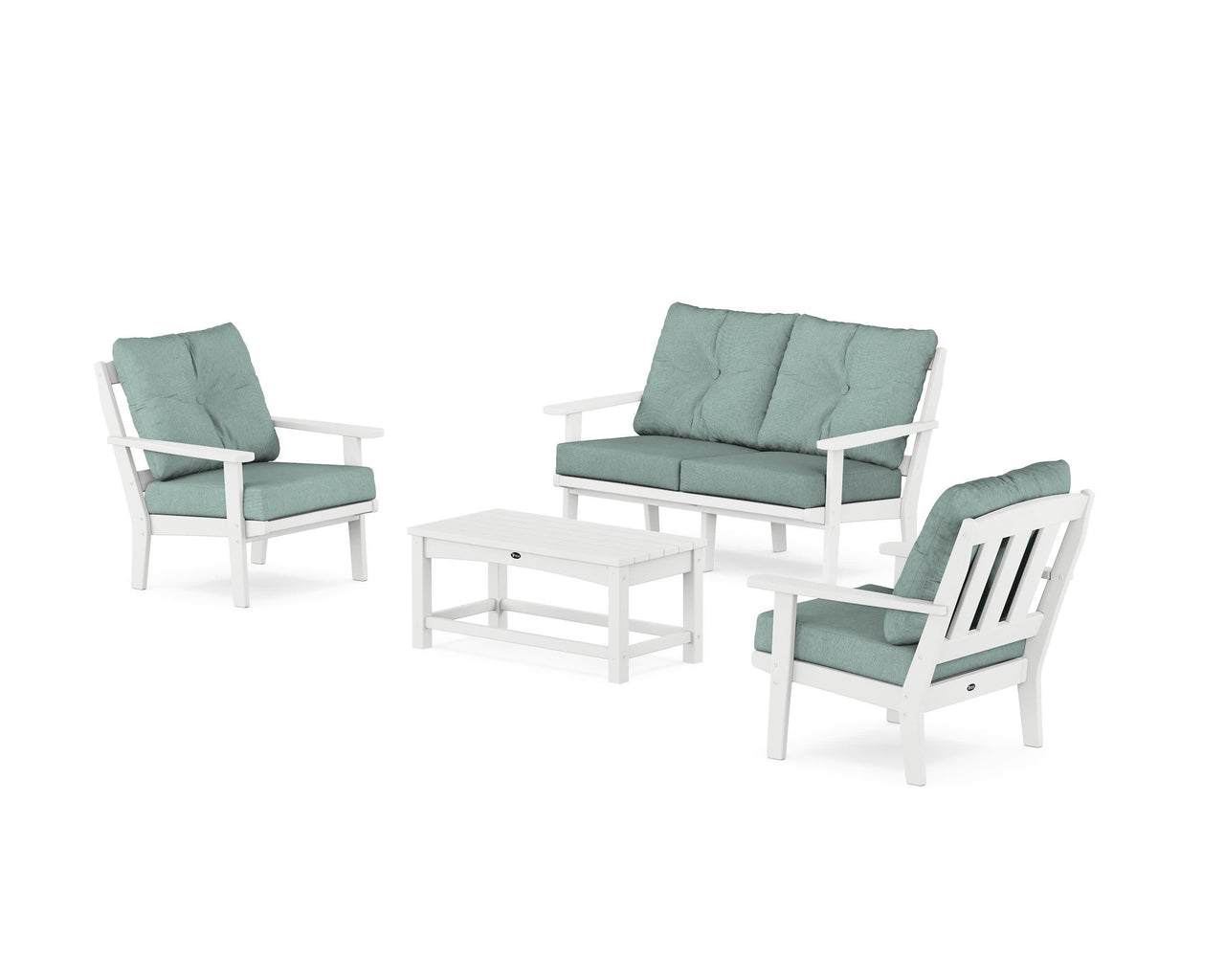 Trex Cape Cod 4-Piece Deep Seating Set with Loveseat