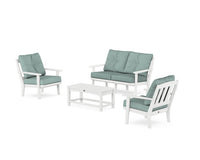 Thumbnail for Trex Cape Cod 4-Piece Deep Seating Set with Loveseat