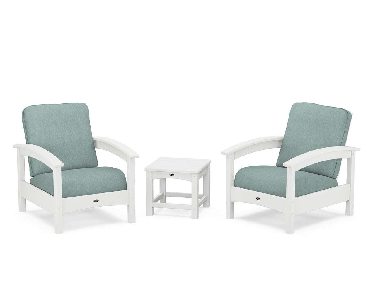 Trex Rockport Club 3-Piece Deep Seating Conversation Set