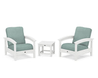 Thumbnail for Trex Rockport Club 3-Piece Deep Seating Conversation Set