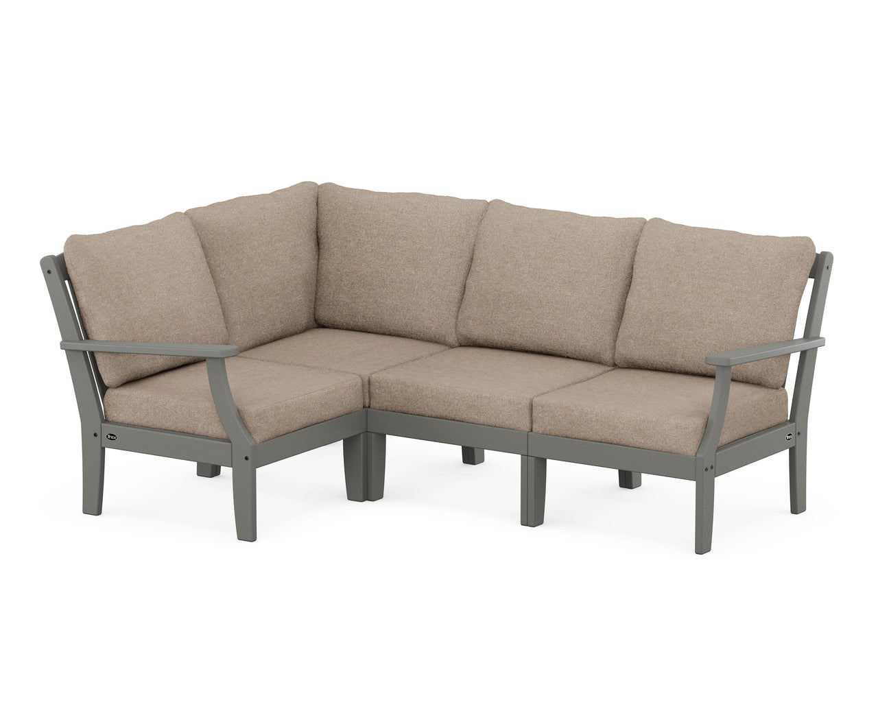 Trex Yacht Club Modular 4-Piece Deep Seating Set