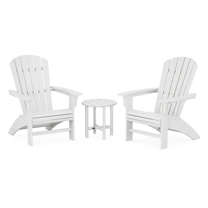 Trex Yacht Club 3-Piece Curveback Adirondack Set