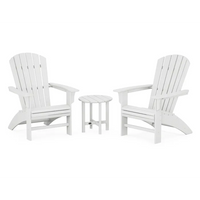 Thumbnail for Trex Yacht Club 3-Piece Curveback Adirondack Set