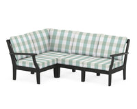 Thumbnail for Trex Yacht Club Modular 4-Piece Deep Seating Set