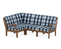 Thumbnail for Trex Yacht Club Modular 4-Piece Deep Seating Set
