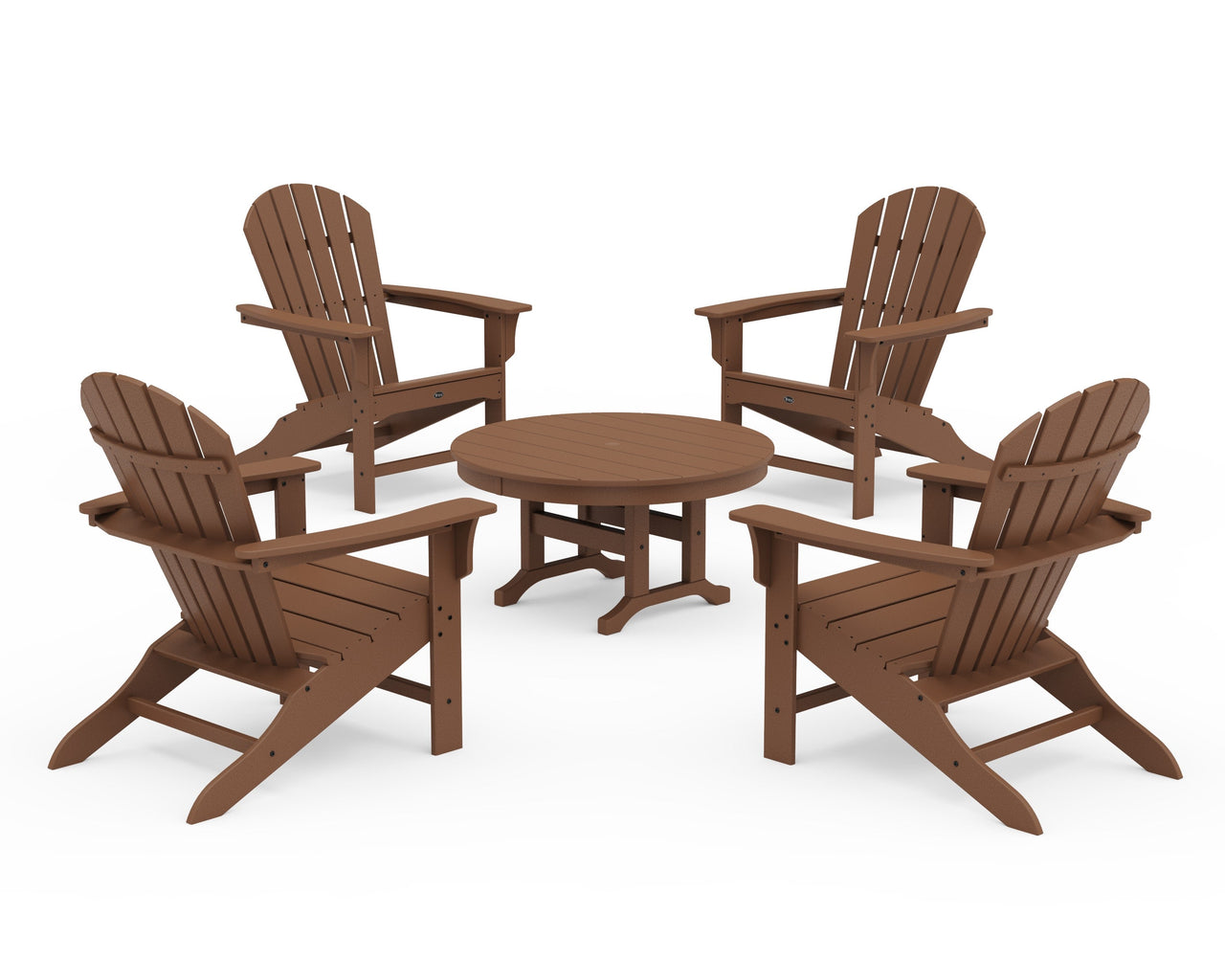 Trex Yacht Club Shellback 5-Piece Adirondack Conversation Group