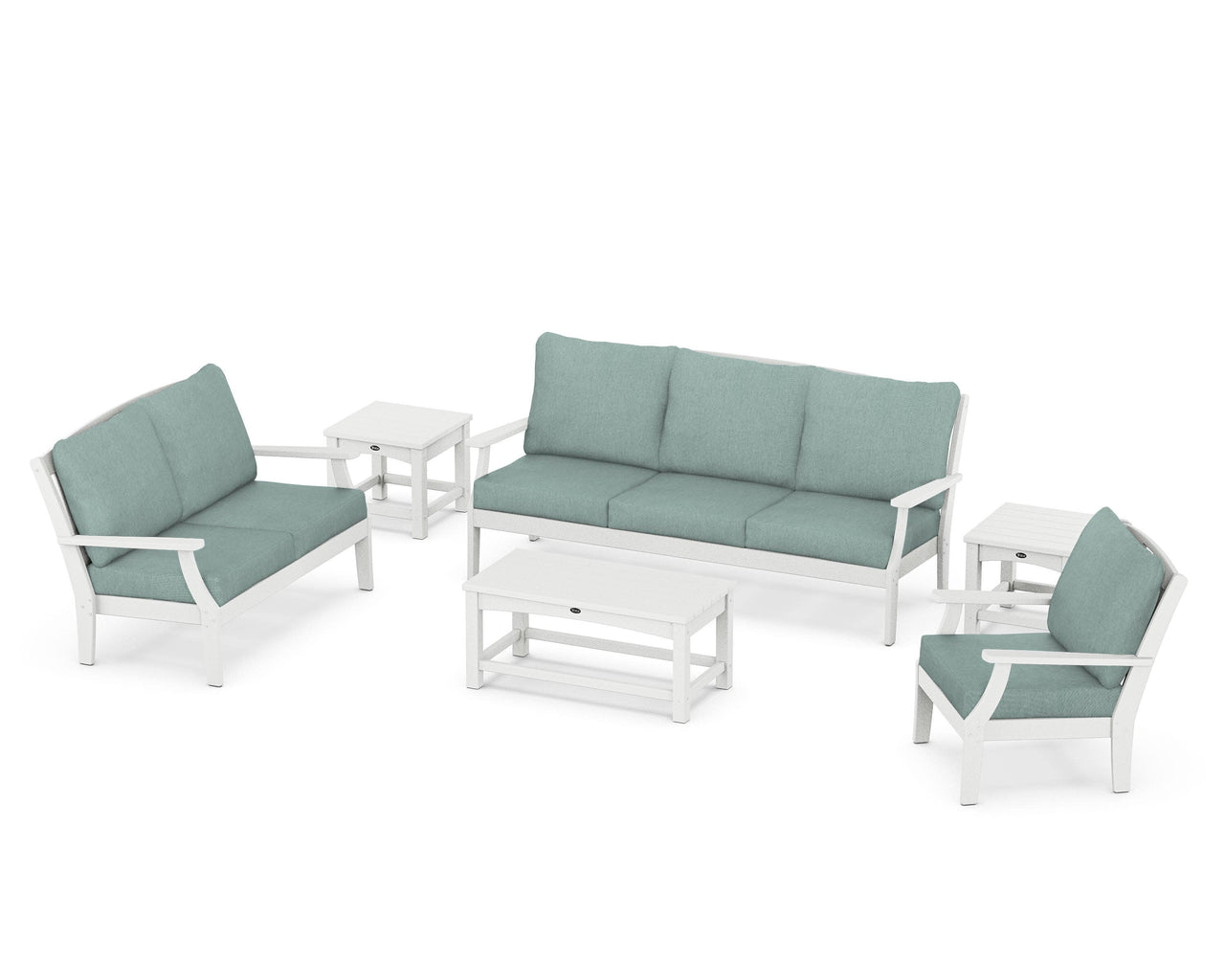 Trex Yacht Club 6-Piece Deep Seating Set