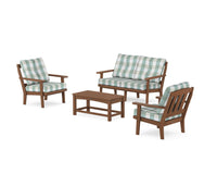 Thumbnail for Trex Cape Cod 4-Piece Deep Seating Set with Loveseat