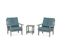Thumbnail for Trex Cape Cod 3-Piece Deep Seating Set