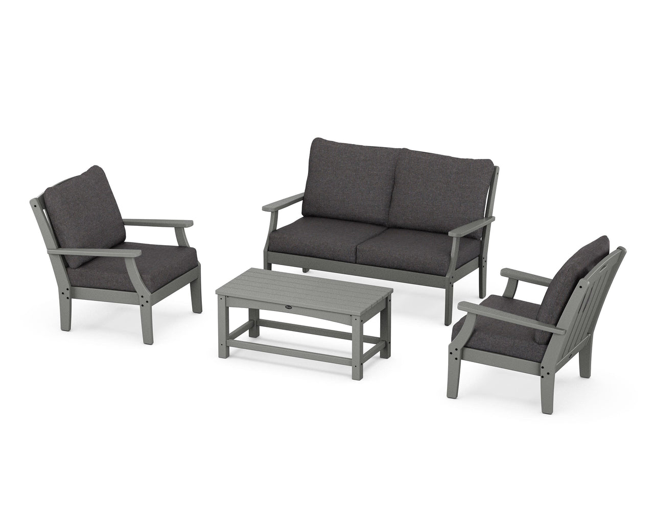 Trex Yacht Club 4-Piece Deep Seating Chair Set