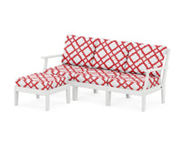 Thumbnail for Trex Yacht Club Modular 4-Piece Deep Seating Set with Ottoman
