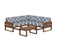 Thumbnail for Trex Eastport 6-Piece Deep Seating Sectional + Coffee Table Set