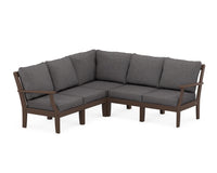 Thumbnail for Trex Yacht Club Modular 5-Piece Deep Seating Set