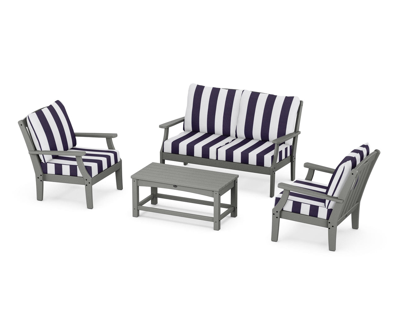 Trex Yacht Club 4-Piece Deep Seating Chair Set