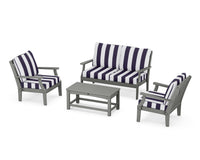 Thumbnail for Trex Yacht Club 4-Piece Deep Seating Chair Set