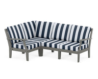 Thumbnail for Trex Yacht Club Modular 4-Piece Deep Seating Set