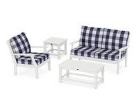 Thumbnail for Trex Yacht Club 4-Piece Deep Seating Set