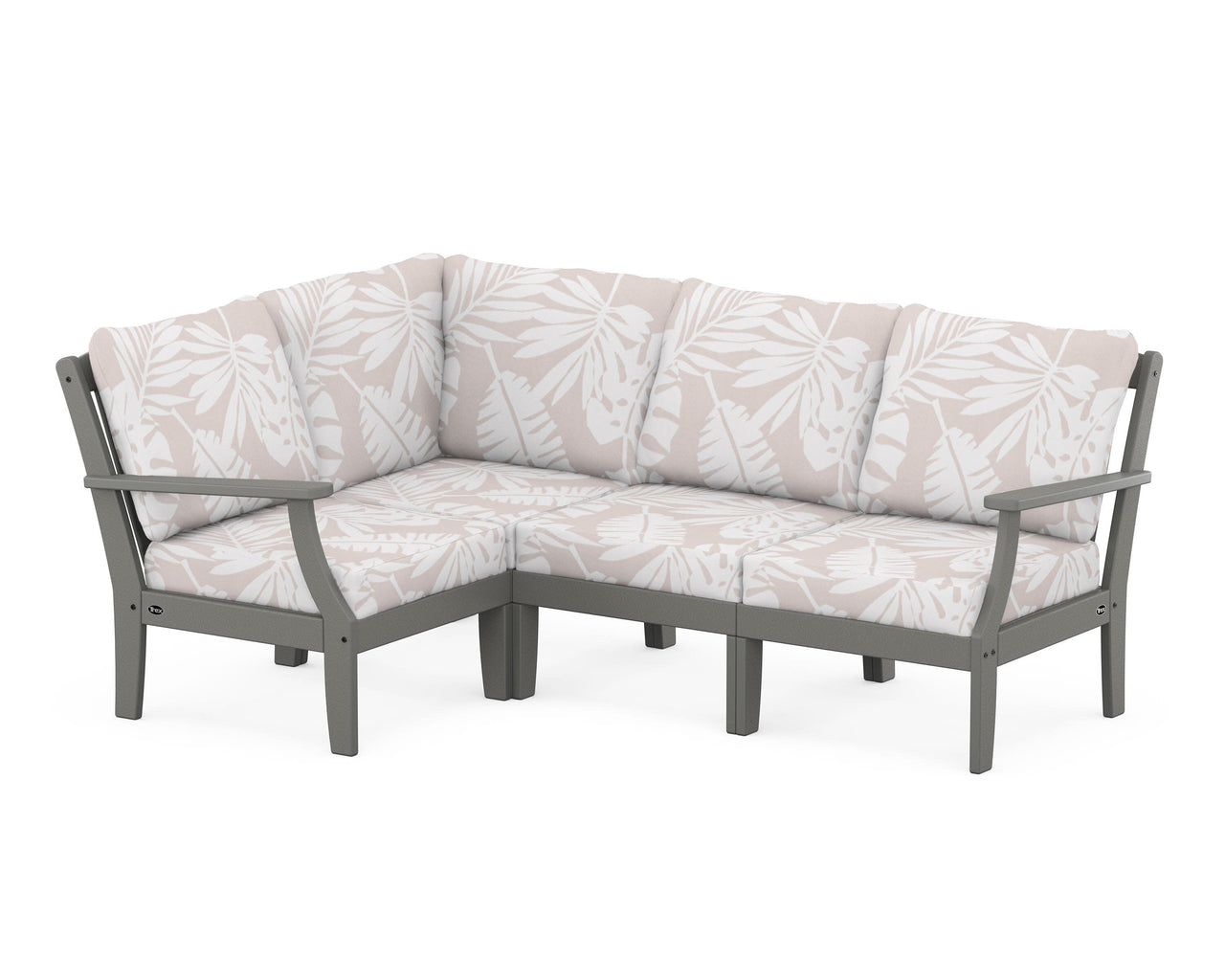 Trex Yacht Club Modular 4-Piece Deep Seating Set