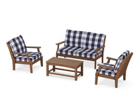 Thumbnail for Trex Yacht Club 4-Piece Deep Seating Chair Set