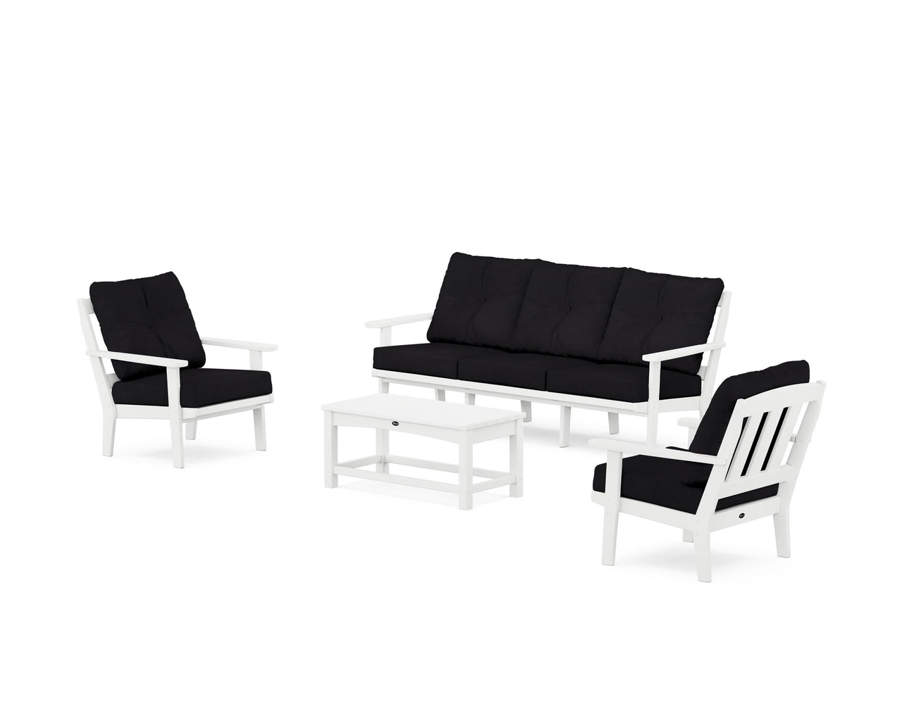 Trex Cape Cod 4-Piece Deep Seating Set with Sofa