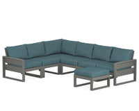 Thumbnail for Trex Eastport 6-Piece Sectional with Ottoman