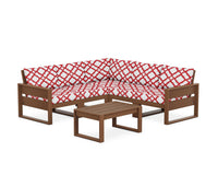Thumbnail for Trex Eastport 6-Piece Deep Seating Sectional + Coffee Table Set
