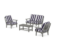 Thumbnail for Trex Cape Cod 4-Piece Deep Seating Set with Loveseat