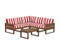 Thumbnail for Trex Eastport 6-Piece Deep Seating Sectional + Coffee Table Set