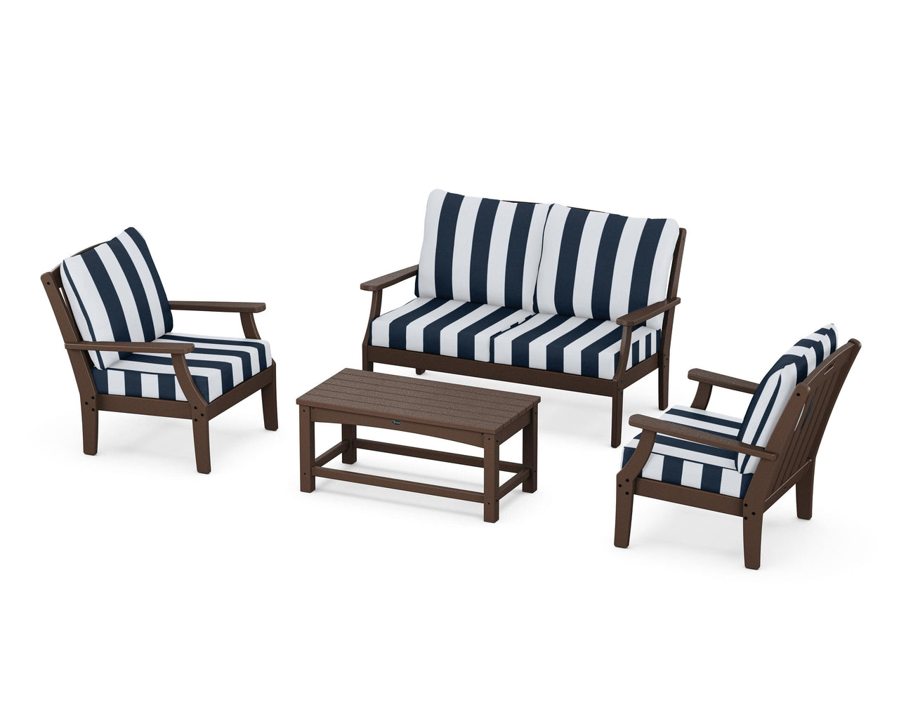 Trex Yacht Club 4-Piece Deep Seating Chair Set