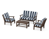 Thumbnail for Trex Yacht Club 4-Piece Deep Seating Chair Set