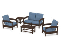 Thumbnail for Trex Rockport Club 6-Piece Deep Seating Conversation Set