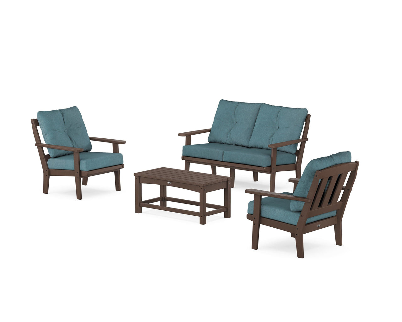 Trex Cape Cod 4-Piece Deep Seating Set with Loveseat