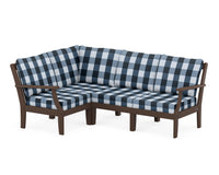 Thumbnail for Trex Yacht Club Modular 4-Piece Deep Seating Set