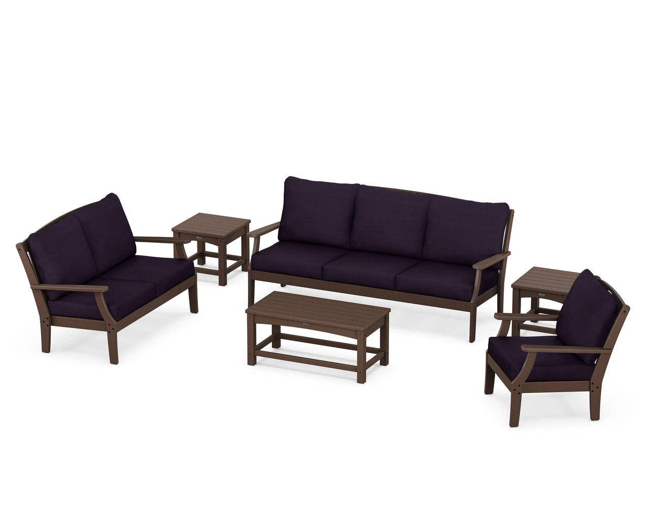 Trex Yacht Club 6-Piece Deep Seating Set