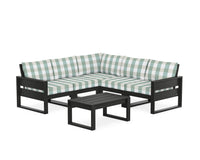 Thumbnail for Trex Eastport 6-Piece Deep Seating Sectional + Coffee Table Set