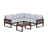 Thumbnail for Trex Eastport 6-Piece Deep Seating Sectional + Coffee Table Set