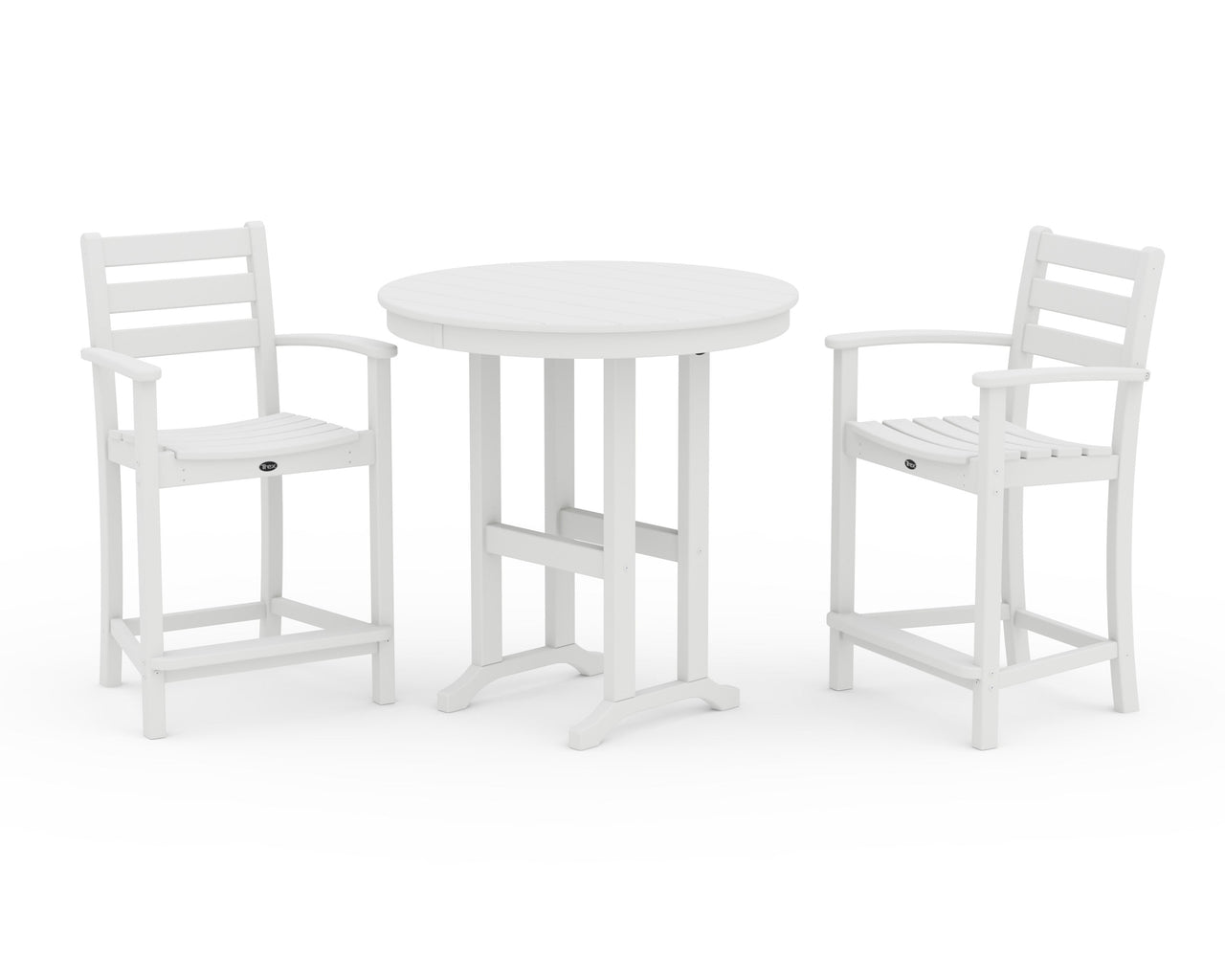 Trex Monterey Bay 3-Piece Arm Chair Counter Set