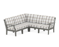 Thumbnail for Trex Yacht Club Modular 5-Piece Deep Seating Set